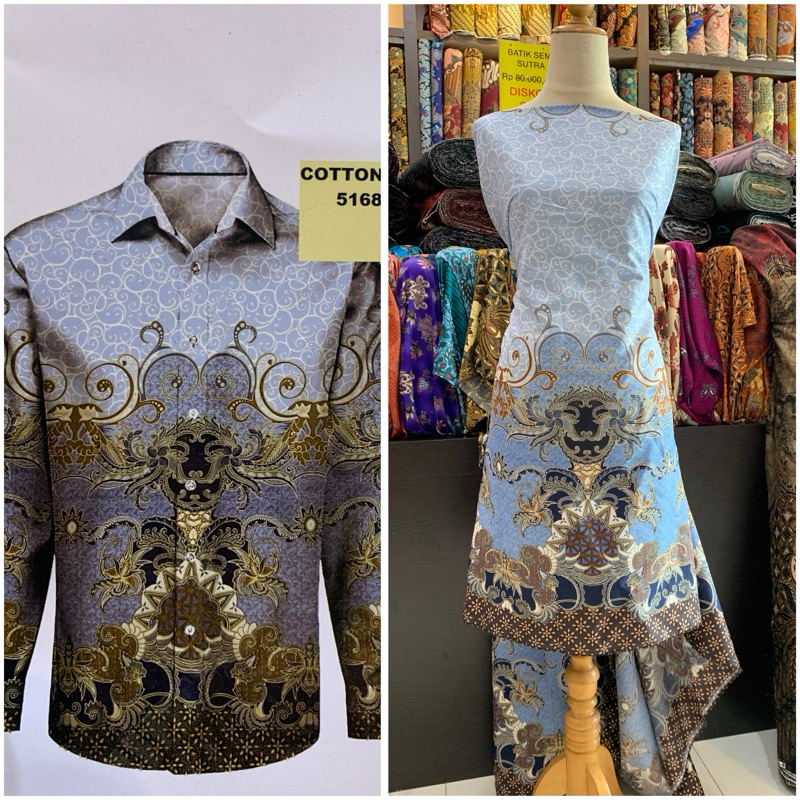 Bahan Kain Batik Katun Premium/katun batik