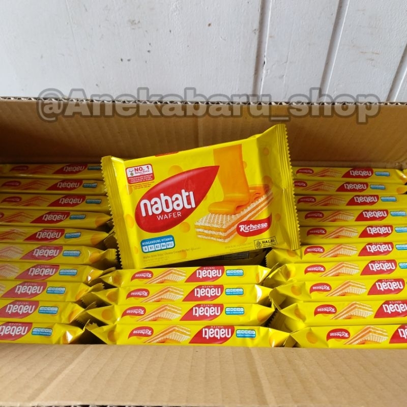 

[5 PCS ] NABATI WAFER 37g Keju / Coklat