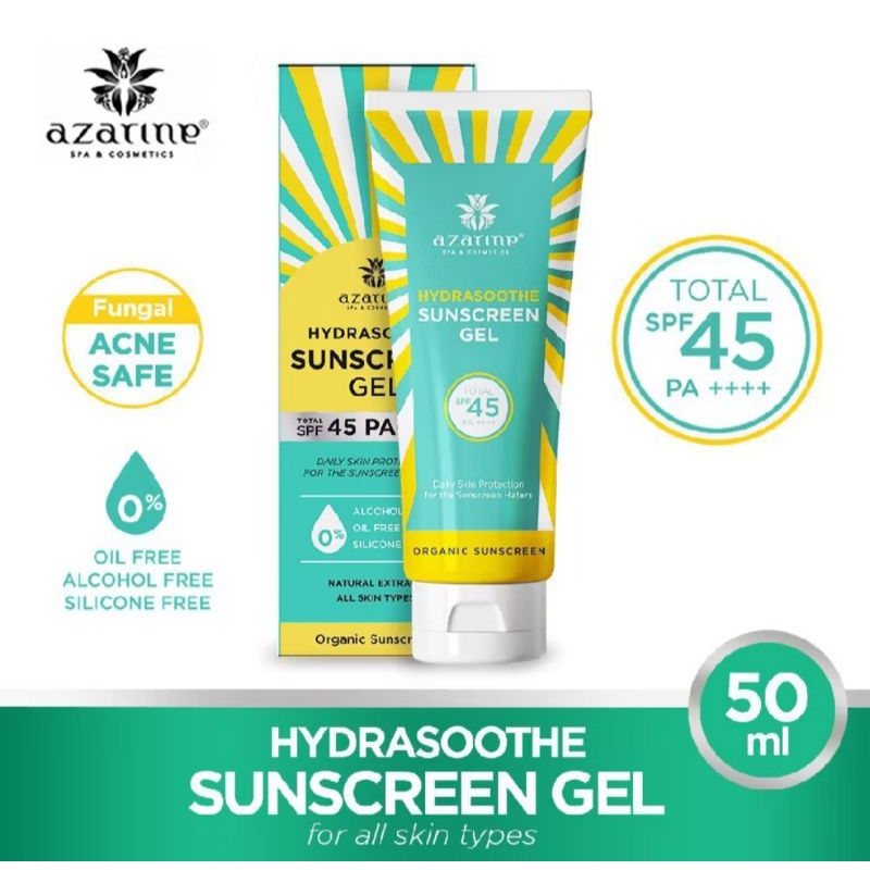 BISA GOSEND AZZARIN SUNSCREEN GEL SPF 45 50ml
