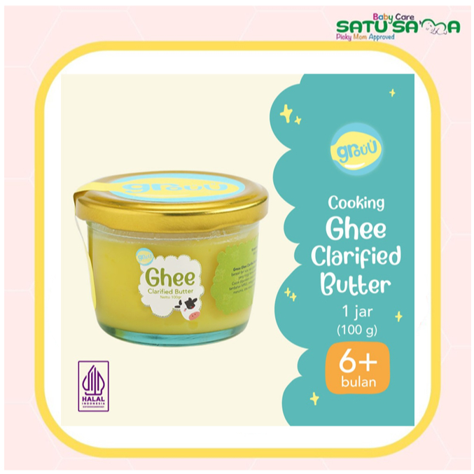 

GROUU GHEE CLARIFIED BUTTER 100 G