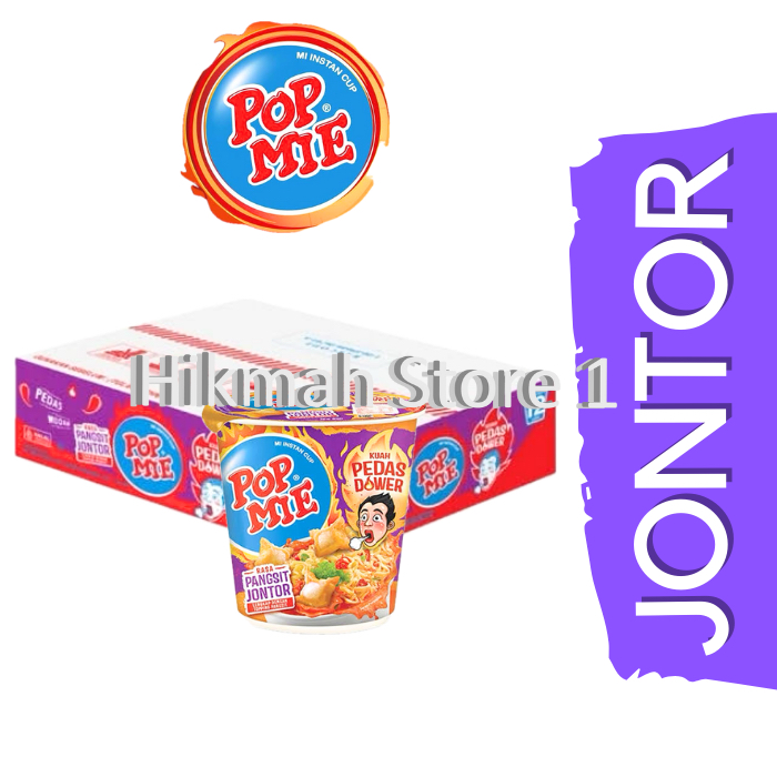 

Pop Mie Pedas Dower Pangsit Jontor - 1 ctn
