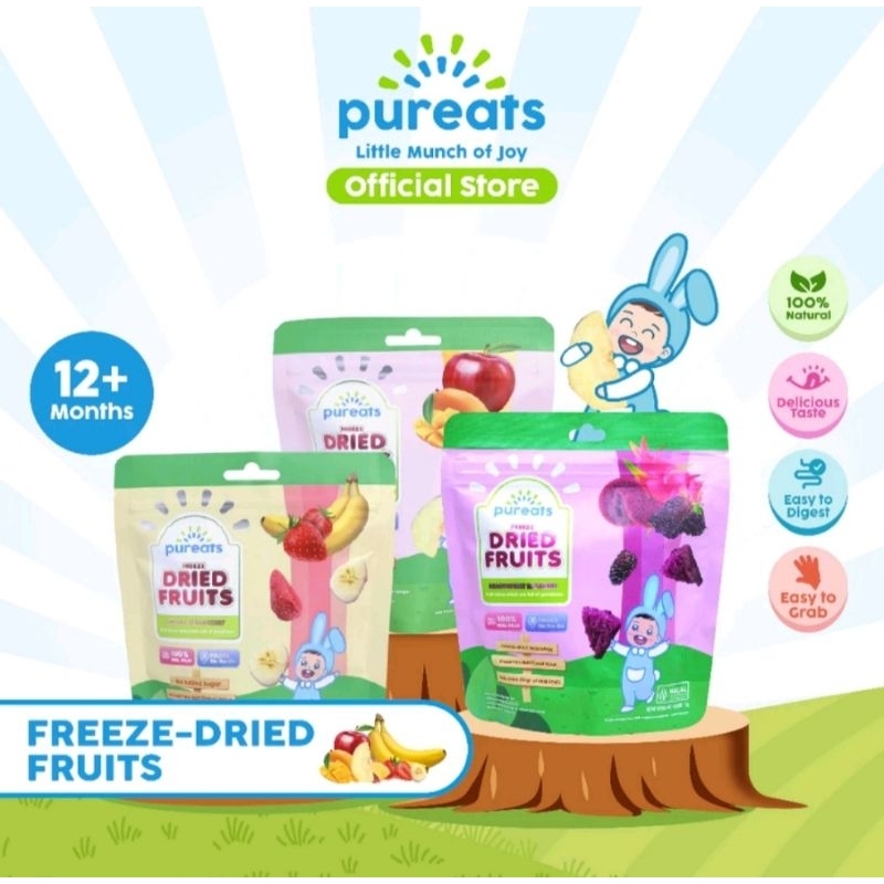 

PUREATS SMOOTHIE MELTS FRUIT 18g | SNACK BAYI