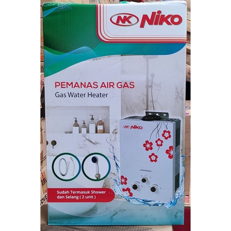 water heater pemanas air niko bahan bakar gas