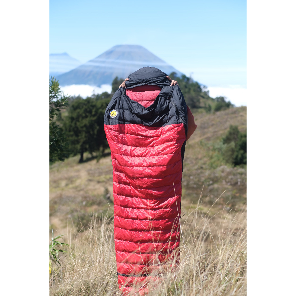 LAVENDURA ULTRALIGHT DOWN SLEEPING BAG ASOKA SB Bulang Bulu Angsa Lavendura sb kantung tidur mummy m