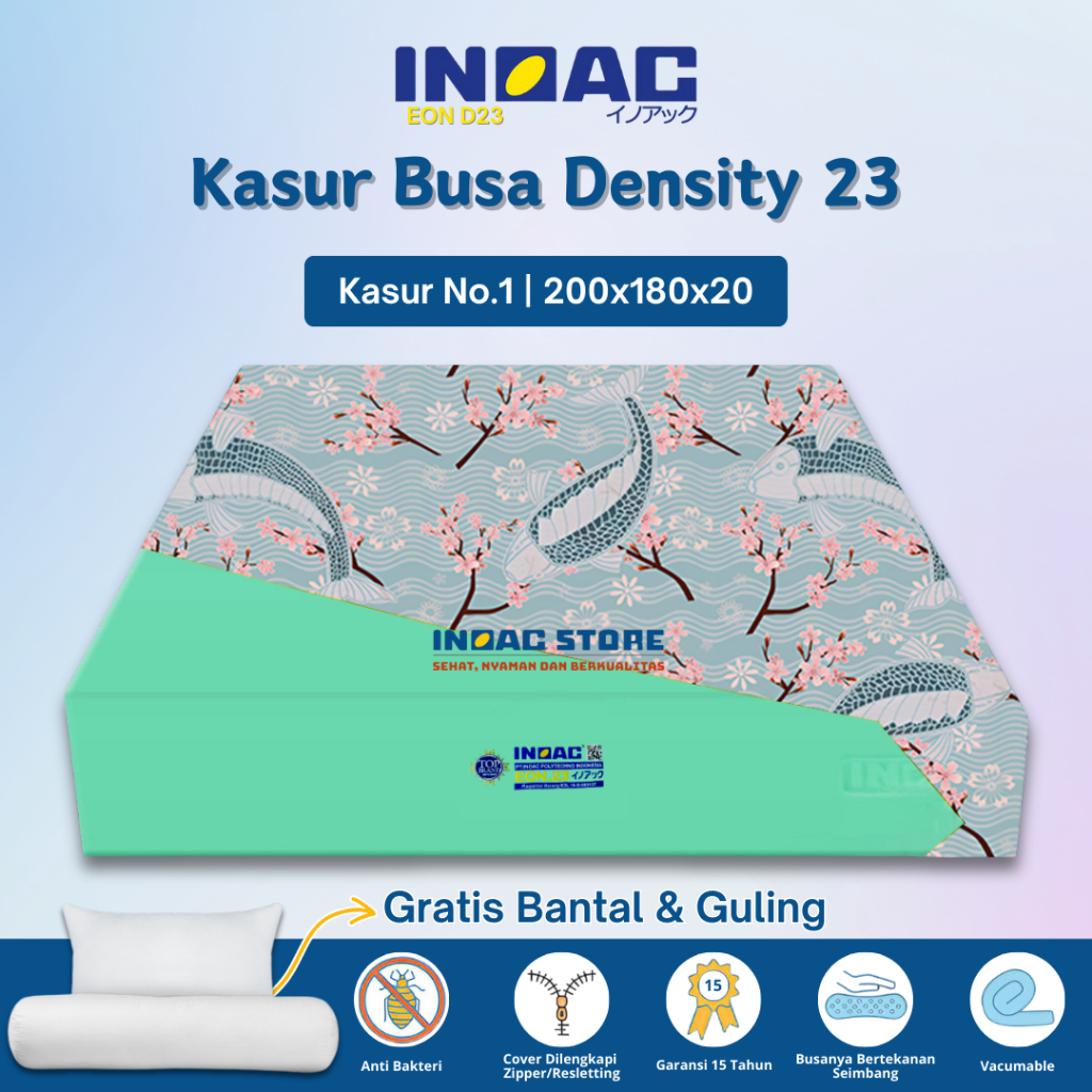 (200x180x20) Kasur Busa Inoac King Size No 1 Tebal 20 cm Garansi 20 Tahun Murah - Inoac Store