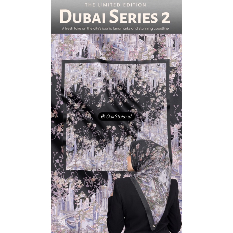 READY STOCK THE LIMITED EDITION DUBAI SERIES 2 BUTTONSCARVES
