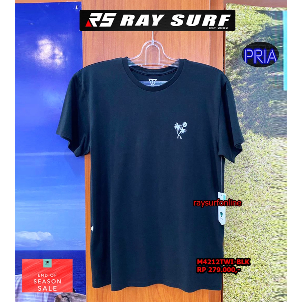 RAYSURF VISSLA SALE T-SHIRT PRIA M4212TWI-BLK ORIGINAL