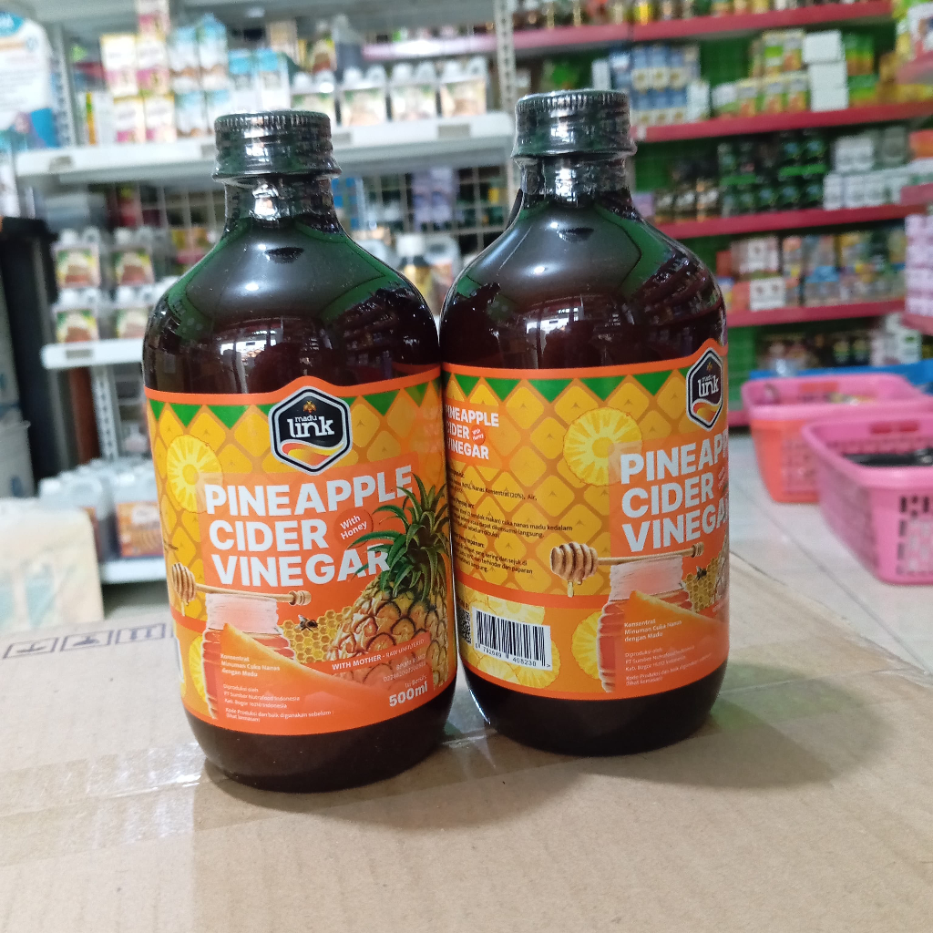 

Cuka Nanas PINEAPPLE CINDER VINEGAR Original Organik Untuk Diabet dan Diet 500 ml
