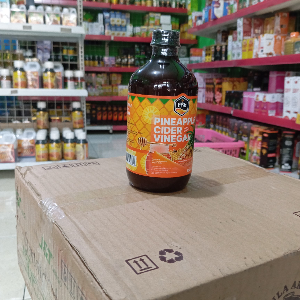 

Cuka Nanas PINEAPPLE CINDER VINEGAR Original Organik Untuk Diabet dan Diet 500 ml