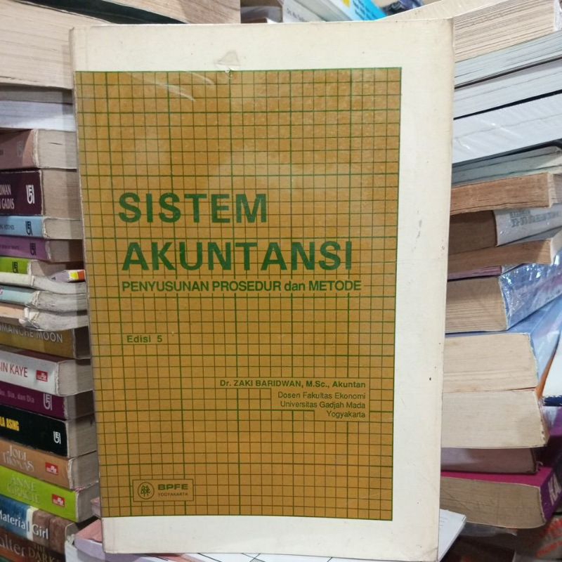 Sistem Akuntansi Penyusunan Prosedur dan Metode edisi 5 Zaki Baridwan