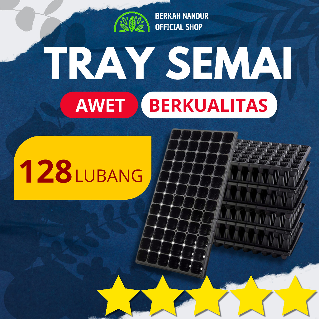 Tray Semai 128 Lubang Tempat Semai