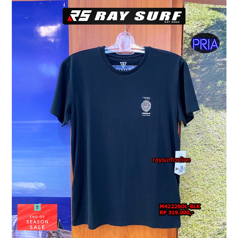 RAYSURF VISSLA SALE T-SHIRT PRIA M4222SOL-BLK ORIGINAL