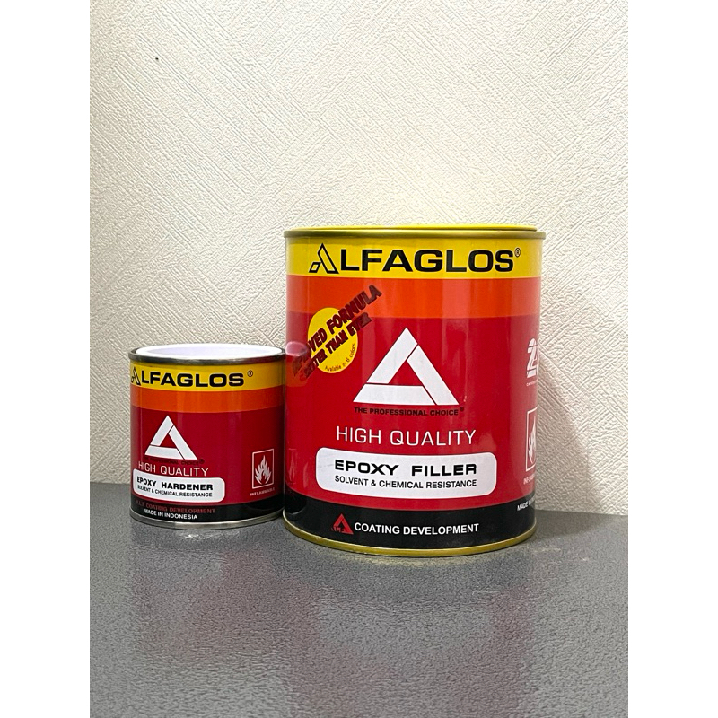 EPOXY FILLER ALFAGLOS  + HARDENER-  1 KG