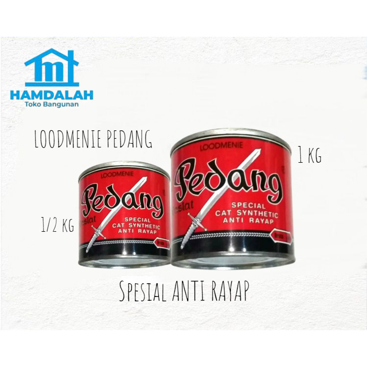 Cat dasar kayu Loodmenie PEDANG