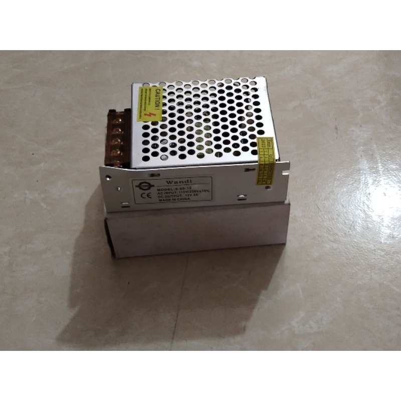 Power supply switching adaptor lampu led strip 3A 12v