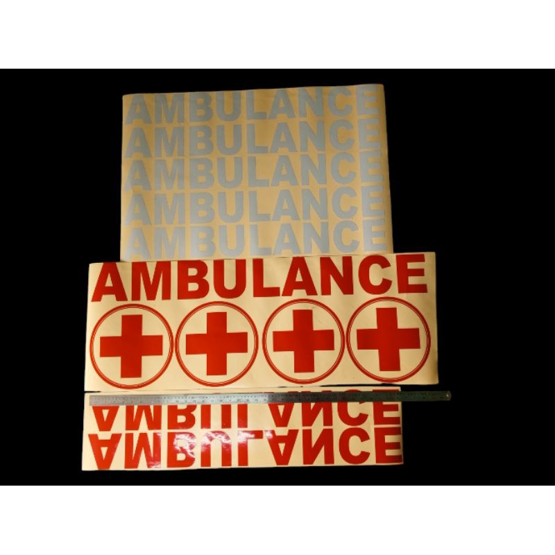 

stiker ambulance