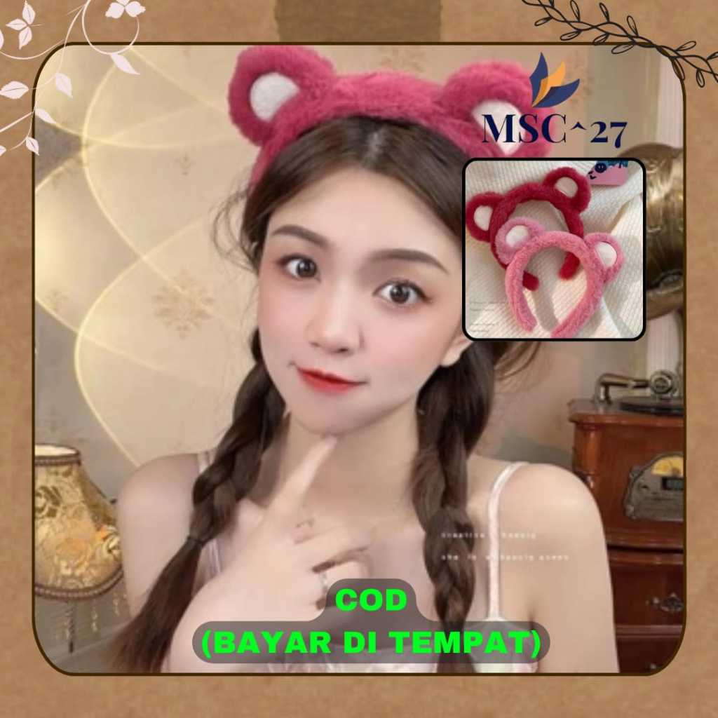 Bando Kucing Lucu Bando Karakter Bando Rambut Lucu Anak dan Dewasa