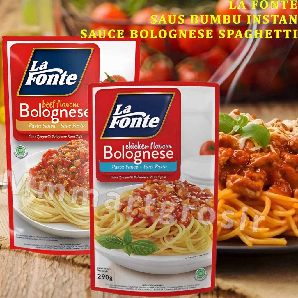 

La Fonte Sauce / Saus Spaghetti Bolognese / Saus Spaghetti Pasta Varian Rasa