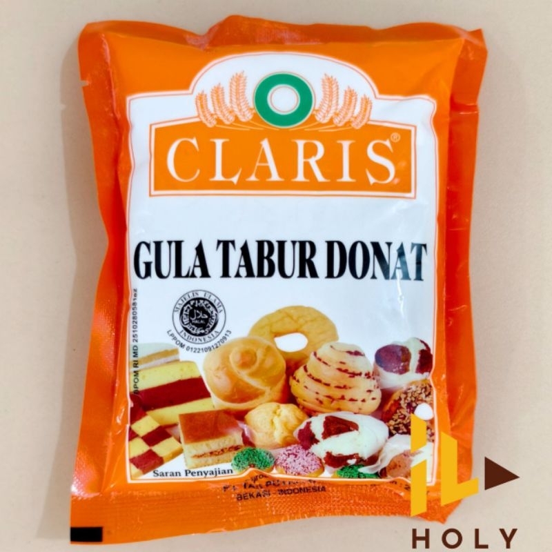 

Claris Gula Tabur Donat KEMASAN ASLI (250gr) / Gula Dingin Gula Donat