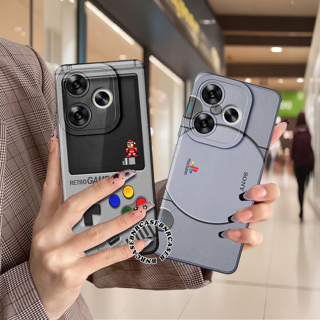 IC05 For Softcase Motif Gameboy Xiaomi Redmi Turbo 3 5g Note 10s 10 5G 9t 9 M3 Case Trendy