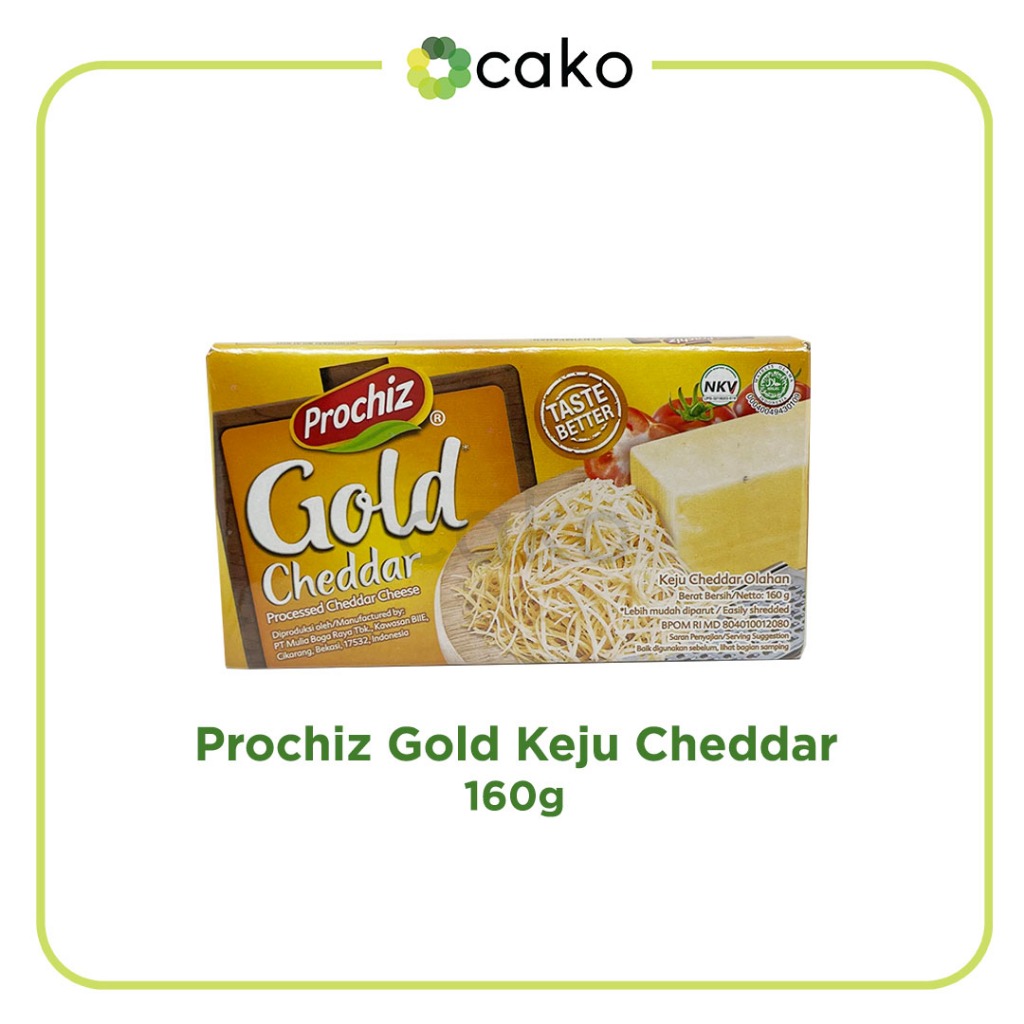 

Keju Prochiz Gold Cheddar / 60gr / 156gr / 160gr /