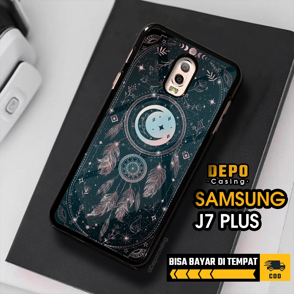 Case Samsung J7 Plus Casing Samsung J7 Plus Casing Depo Casing [WTCH] Case Glossy Case Aesthetic Cus