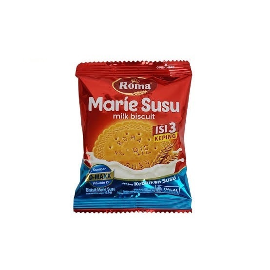 

Roma Marie Susu Milk Biscuit - isi 3 keping