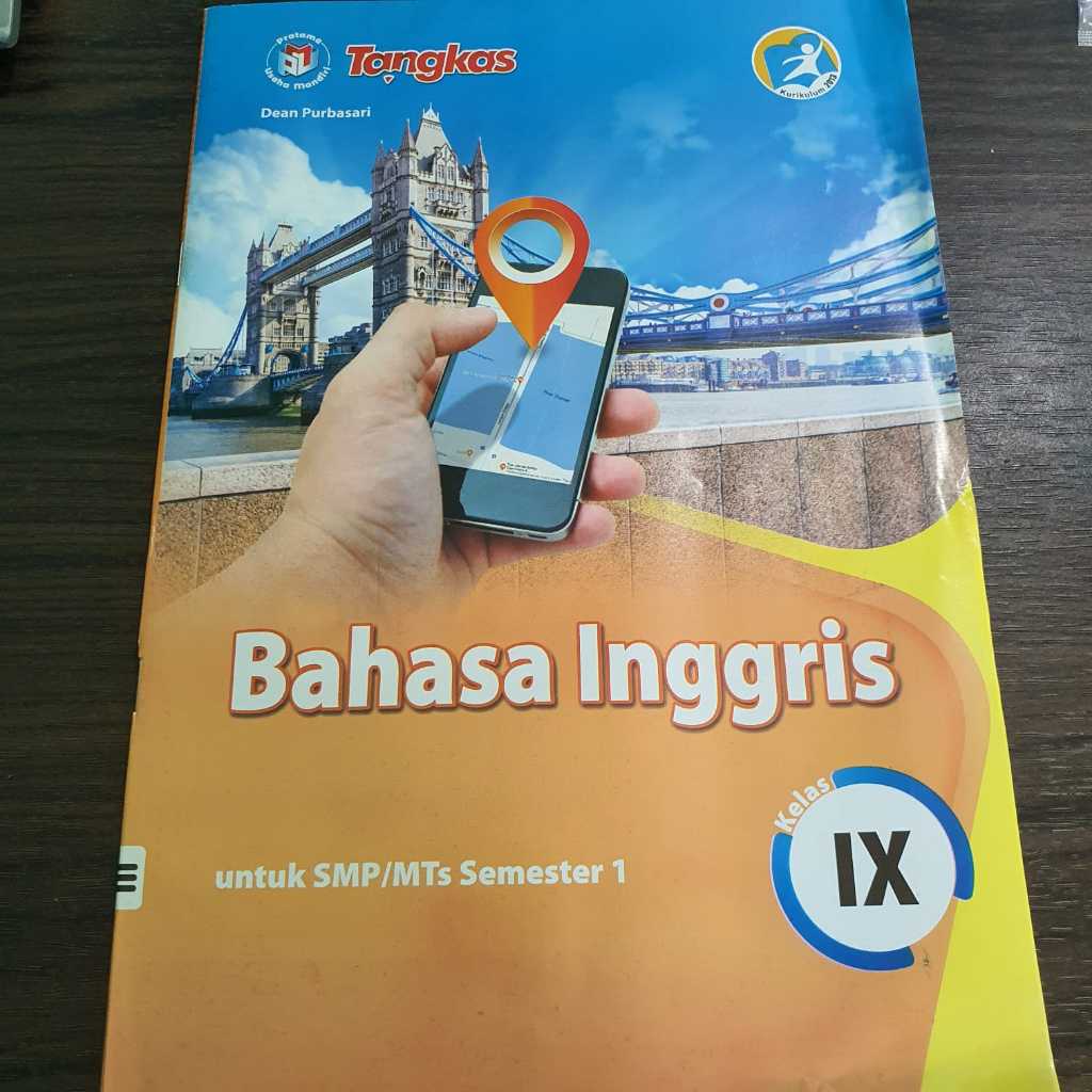 LKS Tangkas K13 - Pelajaran Bahasa Inggris Kelas 9 SMP/MTs Semester 1 - K13