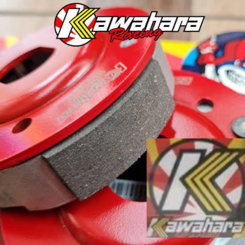 Kampas ganda beat fi scoopy fi K44 KZL stater kasar / stater halus kampas otomatis on road 1 set rum