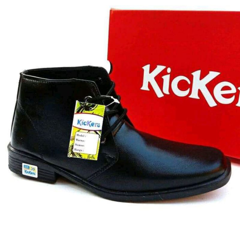 Sepatu pdh tali pria/sepatu satpam