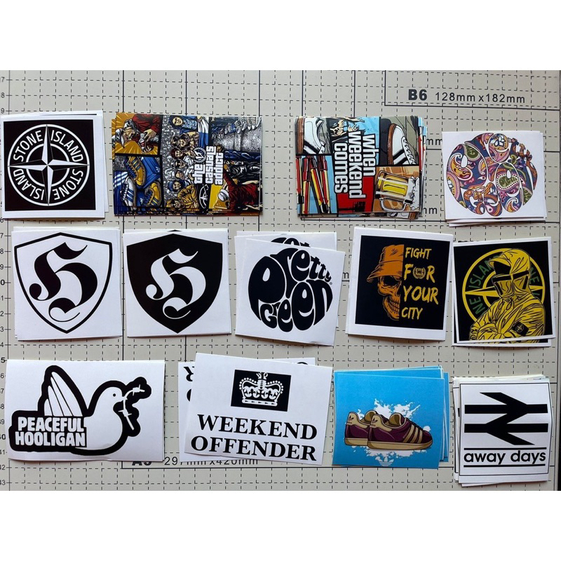 

STIKER RANDOM STIKER MURAH STIKER CASUAL HOOLIGAN ULTRAS SUPPORTER