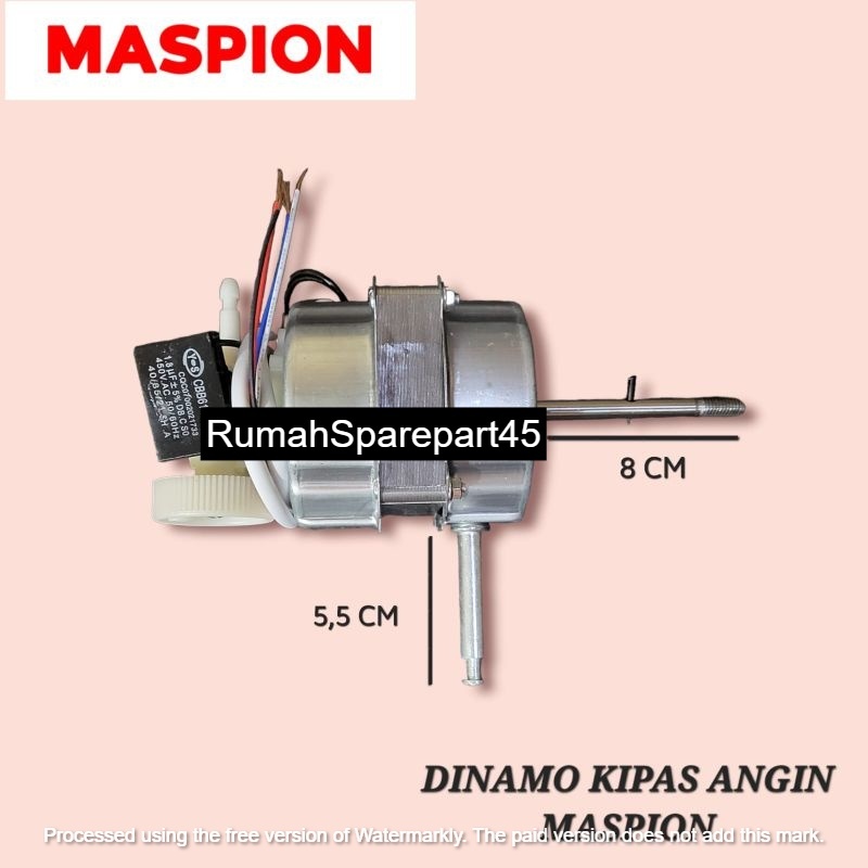 DINAMO KIPAS ANGIN MASPION boshing 16 inchi / MOTOR FAN MASPION / DINAMO MASPION