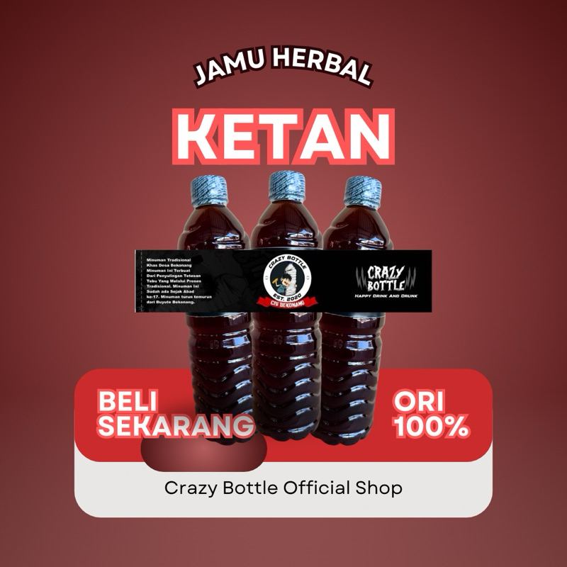 

Minuman Herbal Jamu Nusantara KETAN 600ML