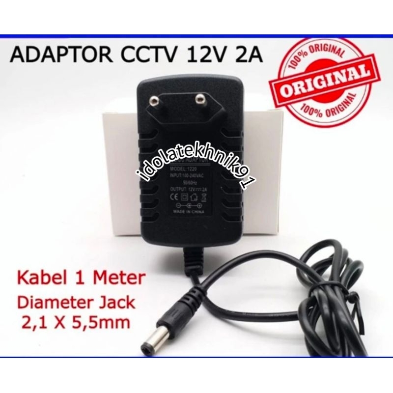 AC-DC Adaptor 12v 2A cct adaptor