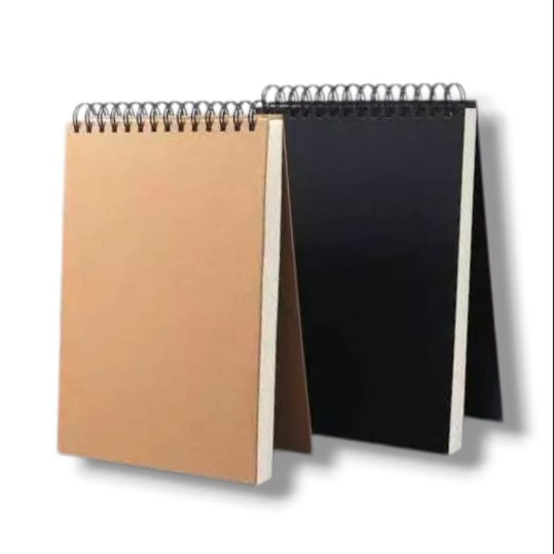 

SKETCHBOOK / BUKU GAMBAR A5 / BUKU SKETSA SKETCH BOOK COVER HITAM POLOS DAN COKLAT