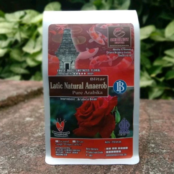

Kopi Arabica Latic Natural Anaerobic 200gr || Roast Bean || Bubuk