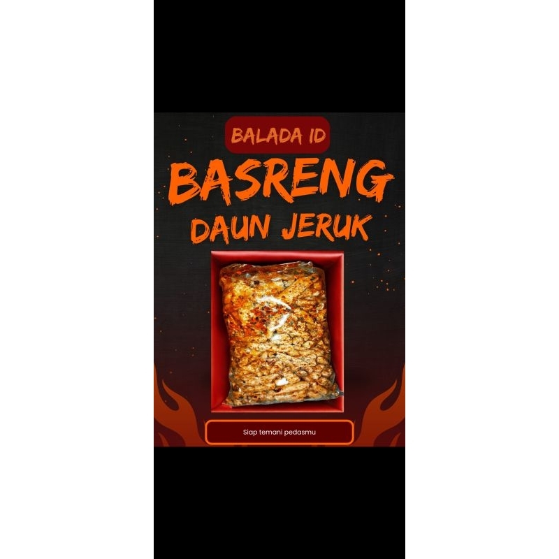 

Basreng Pedas BALADA kemasan 1kg