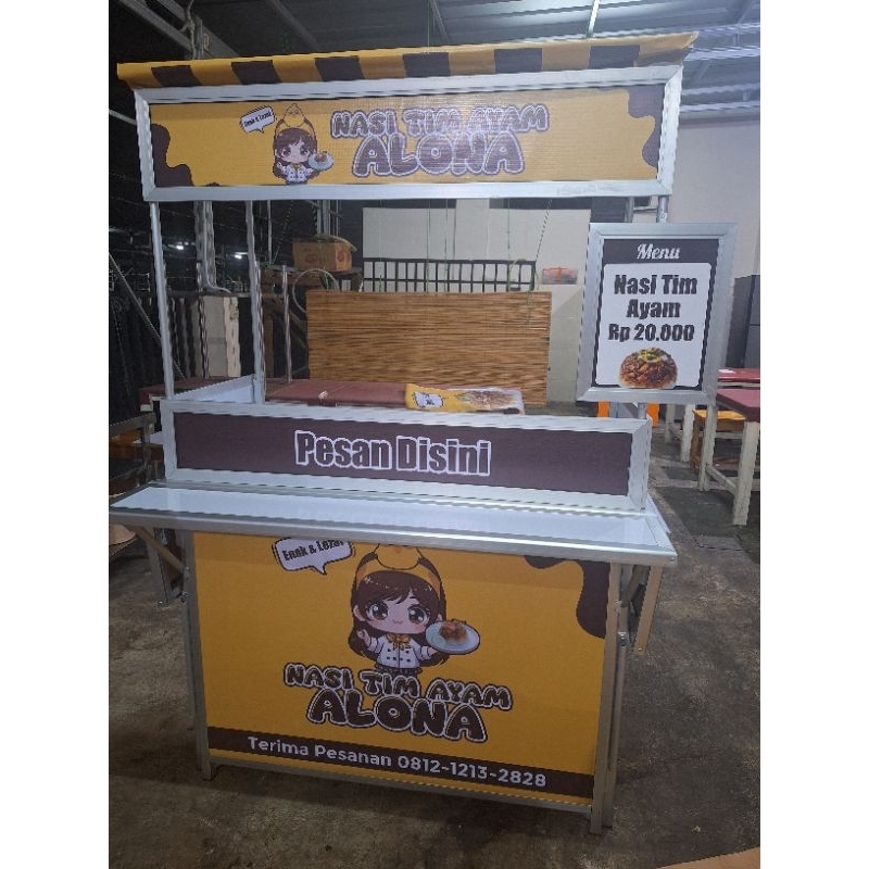 Dijual BOOTH PORTABLE 120X60CM