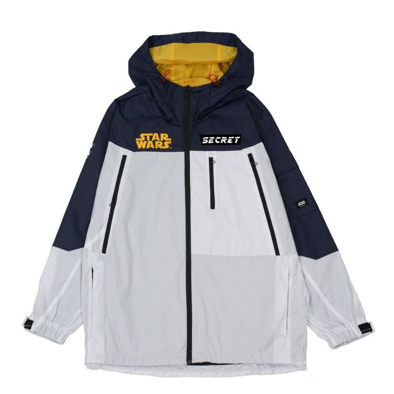 Jaket Parka Star Wars' White Navy Jake Star Wars Terbaru.