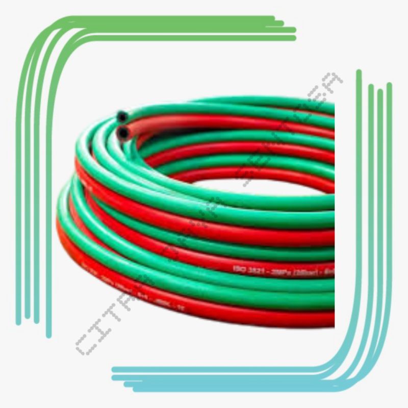 SELANG LAS BLENDER POTONG NCR / SELANG DOUBLE / SELANG TABUNG LAS / TWIN LINE WELDING HOSE