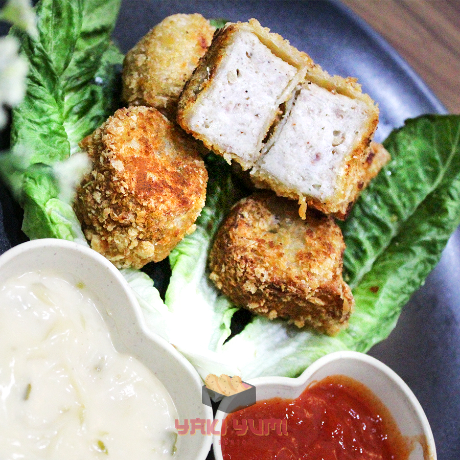 

Yaki Yumi Bento Tori Roll Frozen Nuget Ayam Cincang Lapis Tepung Halal 100% Tanpa Bahan pengawet!