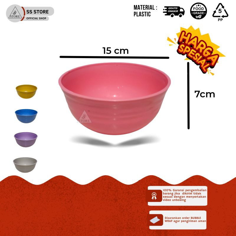 

Navi_Lezatoz Paket Hemat Isi 12 Pcs Mangkok Bowl Mangkok Ramah Lingkungan Dan Anti Pecah Berat Masuk