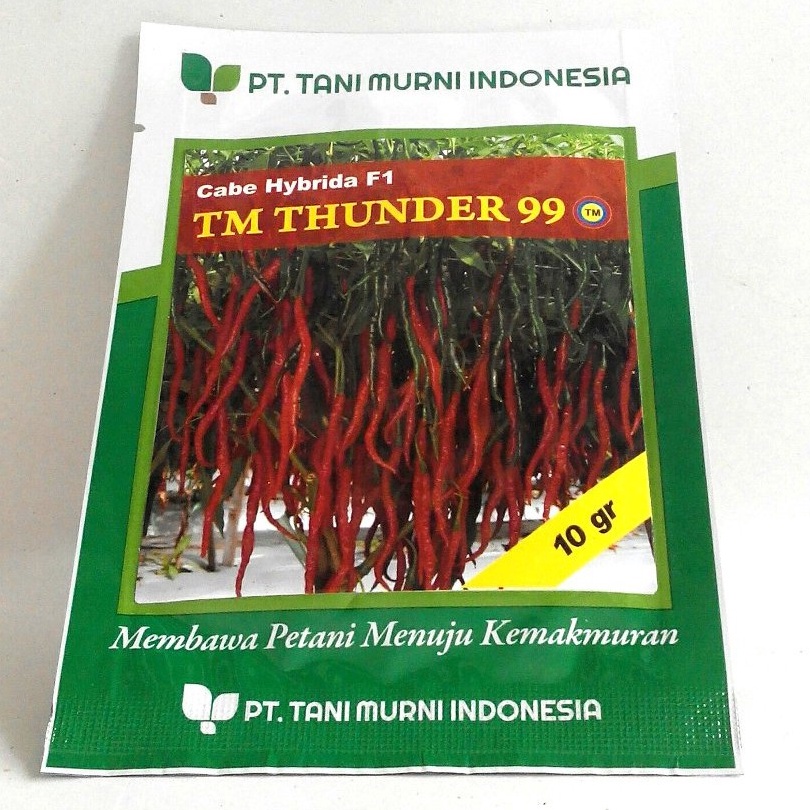 KF7 Bibit Cabai Tani Murni TM Thunder 99 Cabe Hibrida F1  1 gram