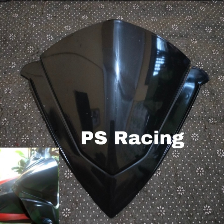 VISOR HONDA VARIO  110 125 OLD TECHNO KARBU ANTI PECAH  PLUS DOUBLE TAPE 3M KUAT TAHAN WINDSHIELD VA