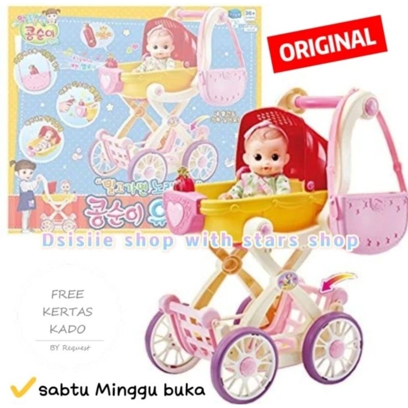 Kongsuni Musical Stroller Original ( Not Include Doll )