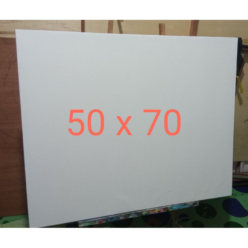 

KANVAS PUTIH 50 X 70 SIAP LUKIS