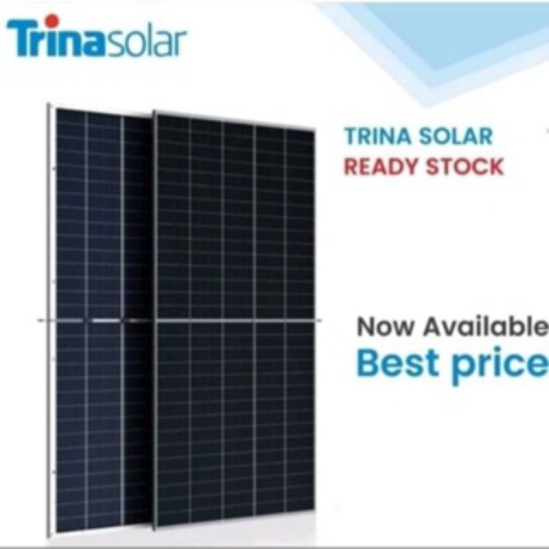 Paket 4 Pcs Trina Solar Monocrystaline 575 wp