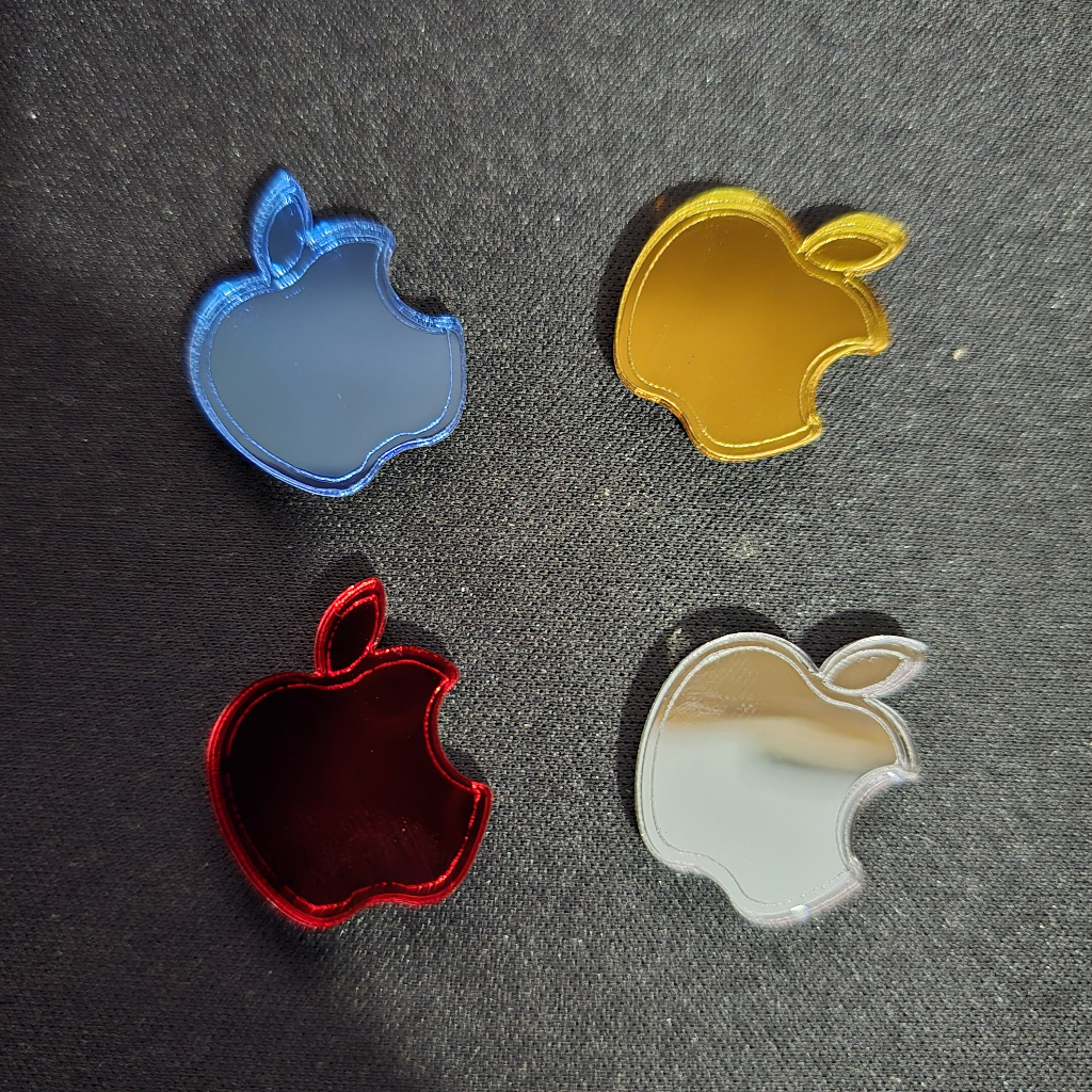 AKRILIK APPLE MINI EMBLEM APPLE ACRYLIC HP