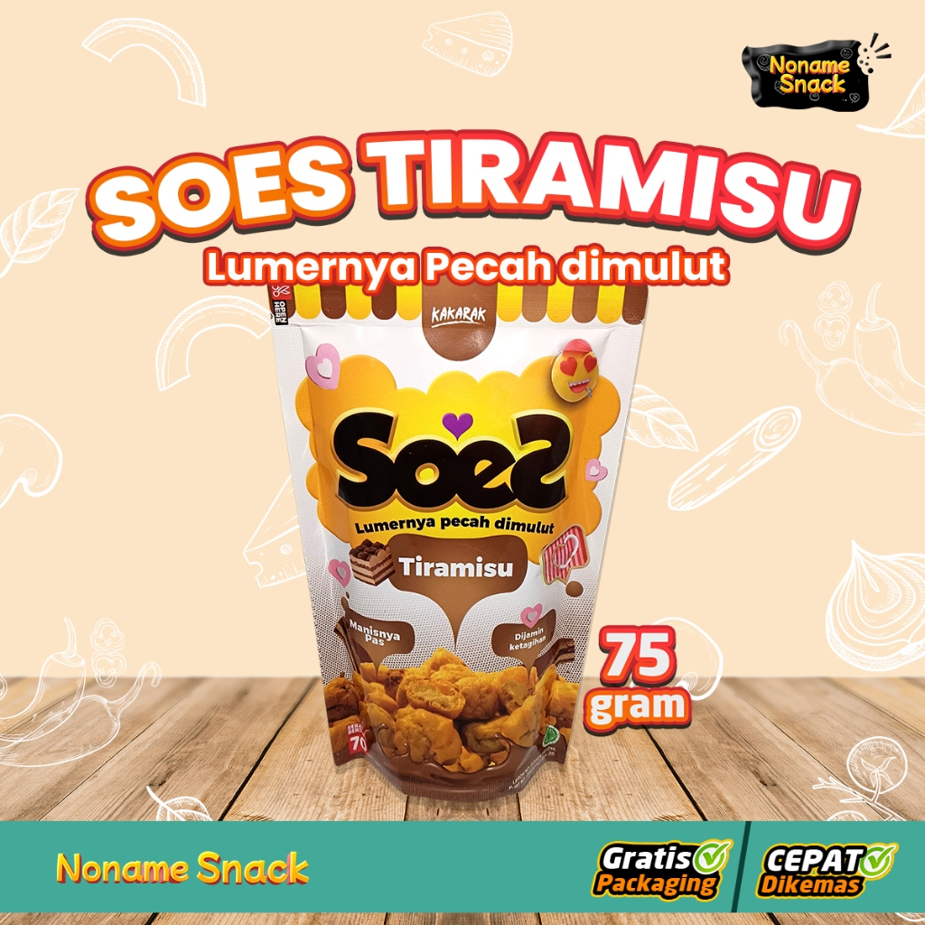 

Soes Tiramisu Kue Sus Kering Tiramisu Kakarak 75 gr