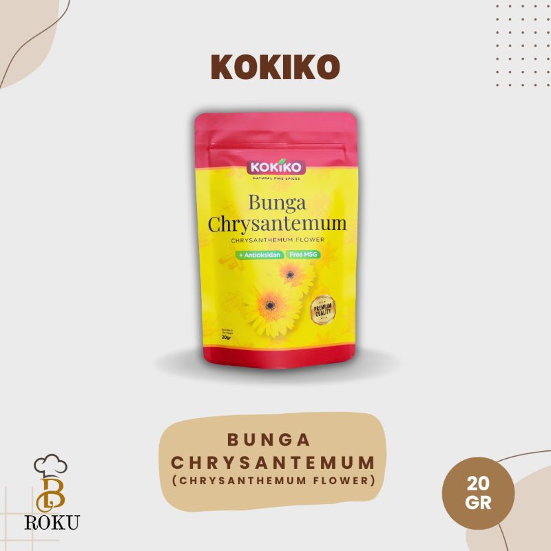 

Kokiko Teh Bunga Krisan / Chrysanthemum Flower 20 gr